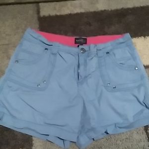 Blue Khaki Shorts
